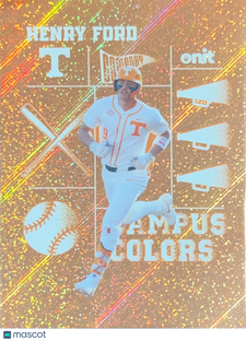 2026 Onit Campus Colors Henry Ford #CC-4 Orange Sparkle