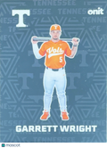 2026 ONIT Tennessee Baseball Garrett Wright #F-11