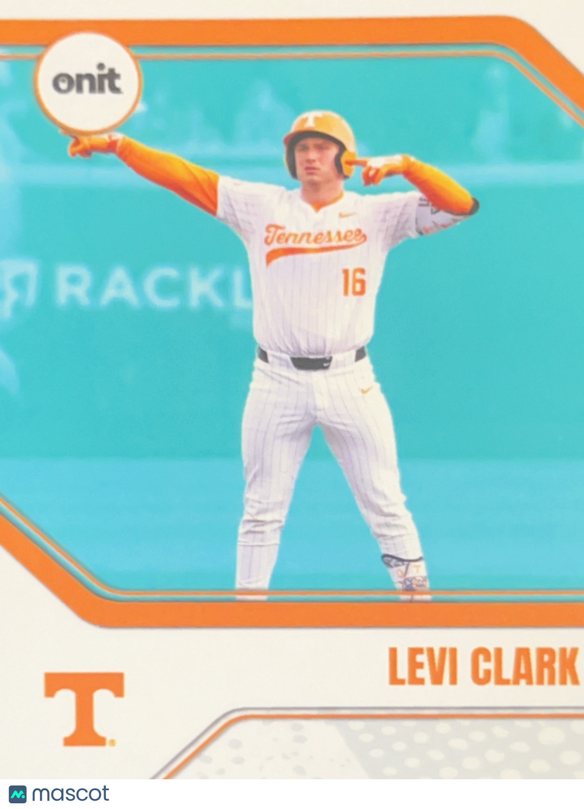 2026 ONIT Tennessee Baseball Levi Clark #B-27