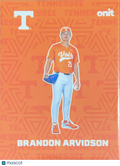 2026 ONIT Tennessee Baseball Brandon Arvidson #F-1