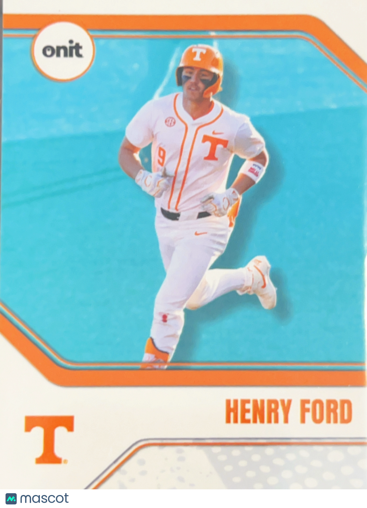 2026 ONIT Tennessee Baseball Henry Ford #B-20
