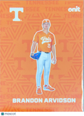 2026 ONIT Tennessee Baseball Brandon Arvidson #F-1