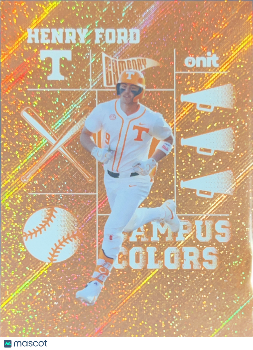 2026 ONIT Campus Colors Henry Ford #CC-4 Orange Sparkle
