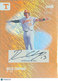 2025 ONIT Signature Series Reese Chapman #S-7 Orange Shimmer /35