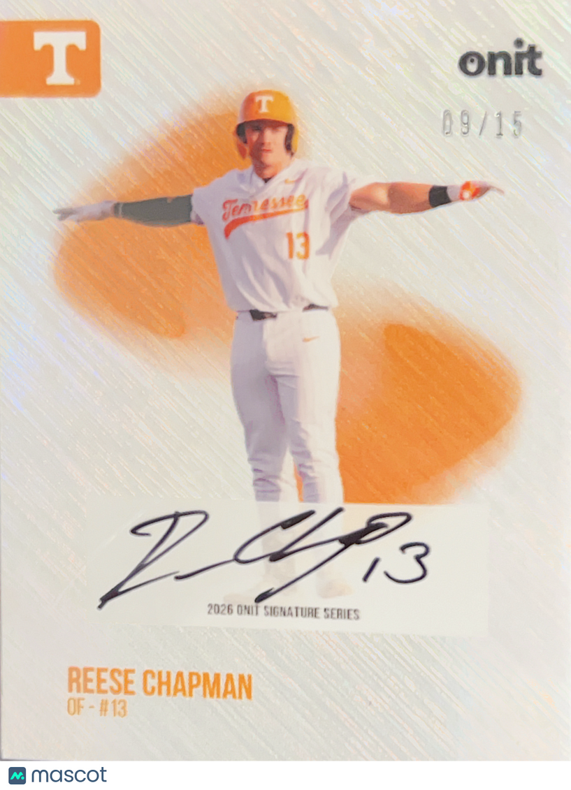 2025 Onit Signature Series Reese Chapman #S-7 /15