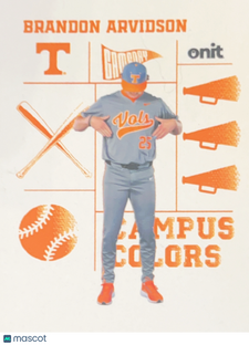 2020 ONIT Campus Colors Brandon Arvidson #CC-8