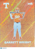 2026 ONIT Tennessee Volunteers Baseball Garrett Wright #F-4 Orange Sparkle