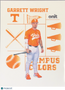 2026 ONIT Tennessee Baseball Campus Colors Garrett Wright #CC-10