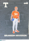 2026 ONIT Tennessee Baseball Brandon Arvidson #F-8