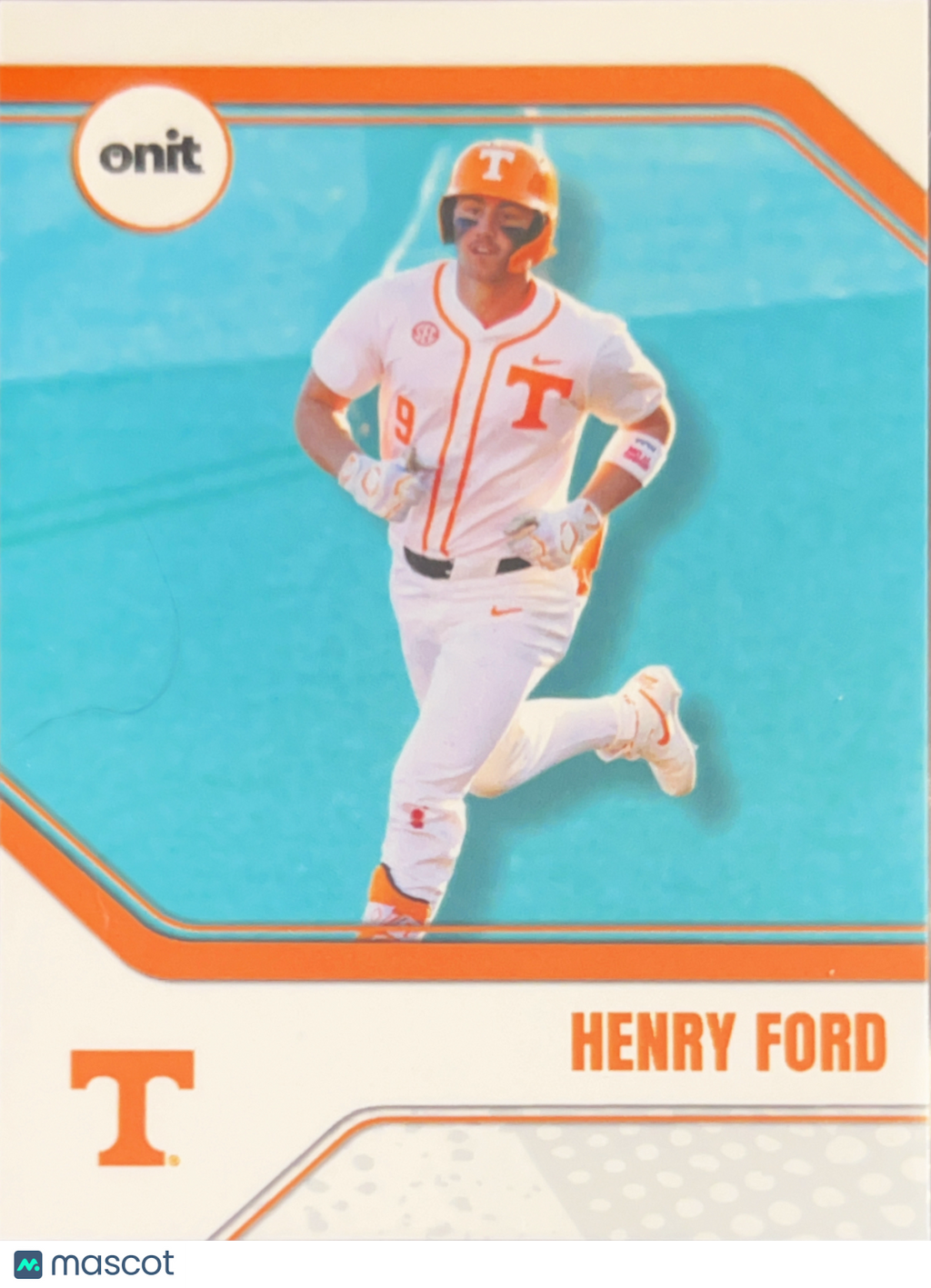 2026 ONIT Tennessee Baseball Henry Ford #B-20
