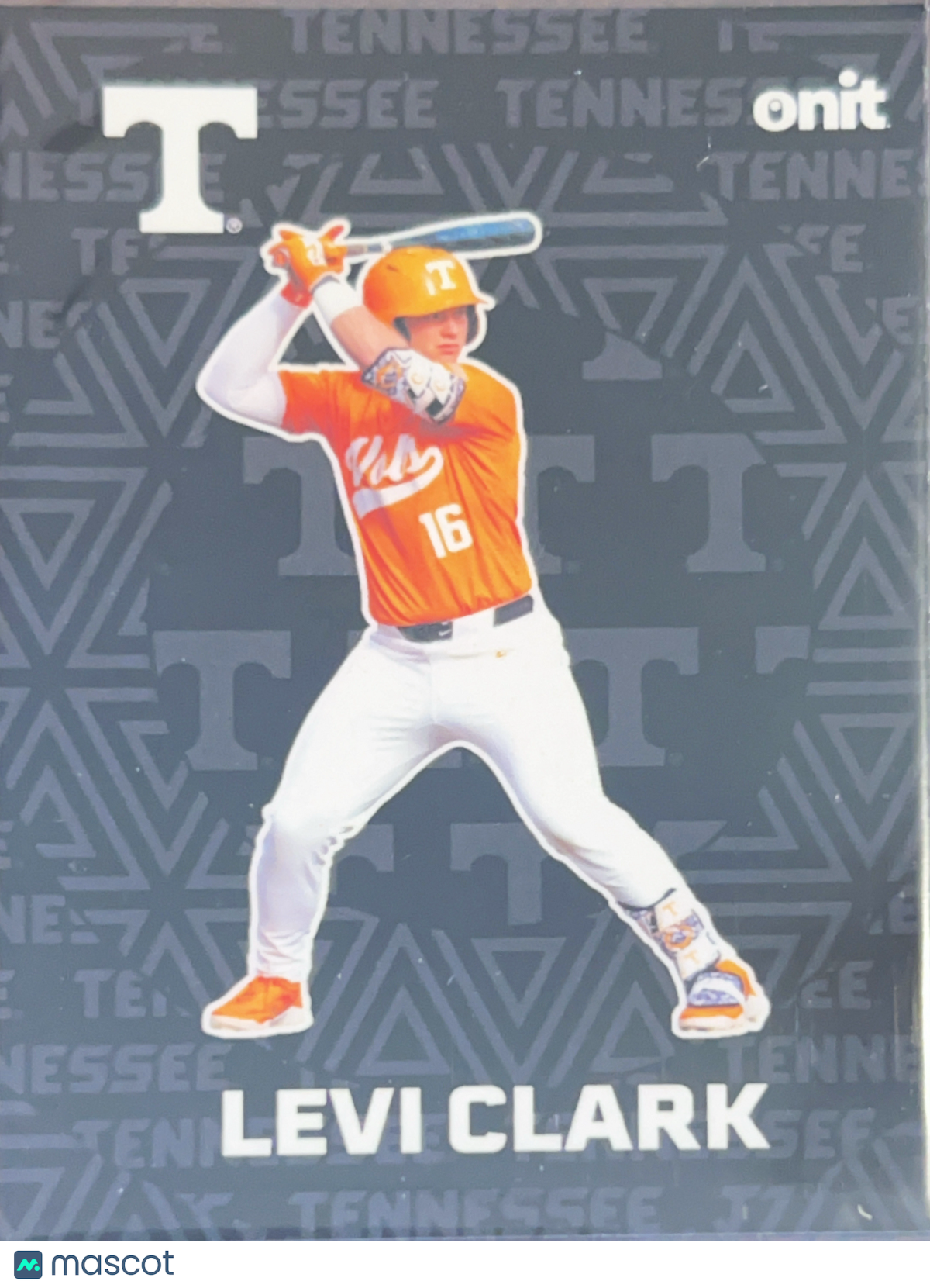 2026 ONIT Tennessee Baseball Levi Clark #F-13