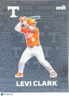 2026 ONIT Tennessee Baseball Levi Clark #F-13