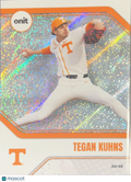 2026 ONIT Tennessee Baseball Tegan Kuhns #B-36 Silver Shimmer /49
