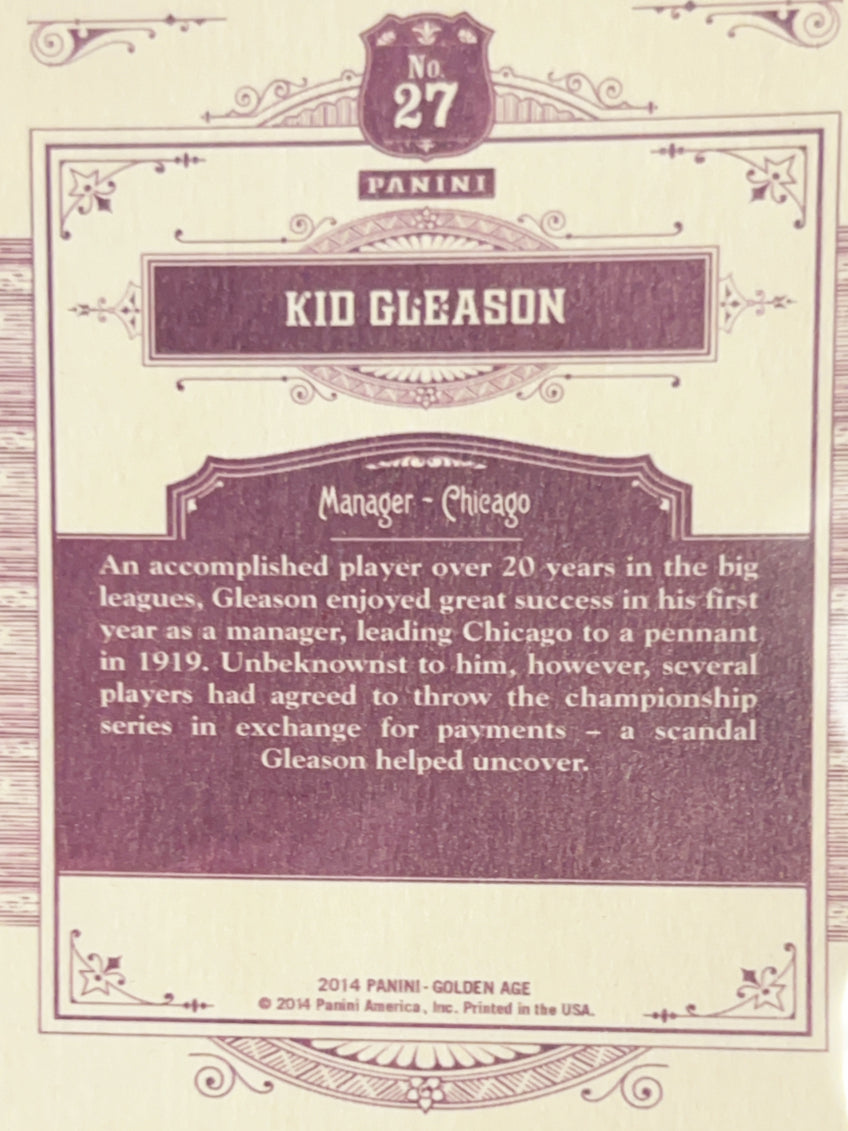 2014 Panini Golden Age Kid Gleason #27
