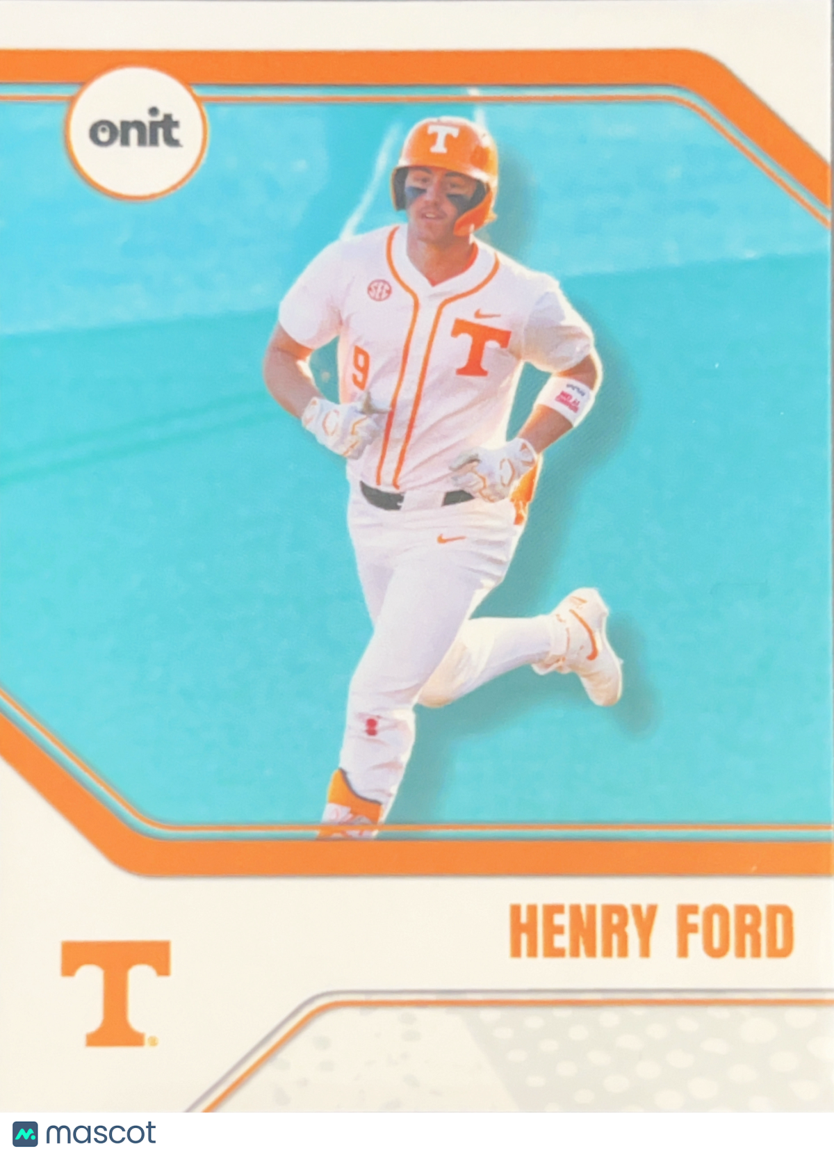 2026 ONIT Tennessee Baseball Henry Ford #B-20