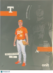 2026 ONIT Tennessee Volunteers Brayden Krenzel #SIL-2