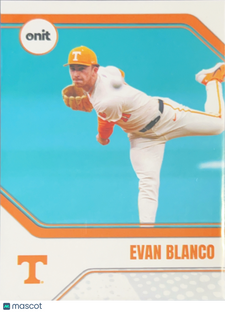 2026 ONIT Tennessee Baseball Evan Blanco #B-16