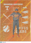 2026 ONIT Campus Colors Brandon Arvidson #CC-1 Orange Glitter Sparkle