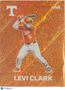 2026 ONIT Tennessee Baseball Levi Clark #F-6 Orange Shimmer
