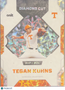 2026 Onit Diamond Cut Tegan Kuhns #DC-3 Orange Cracked Ice