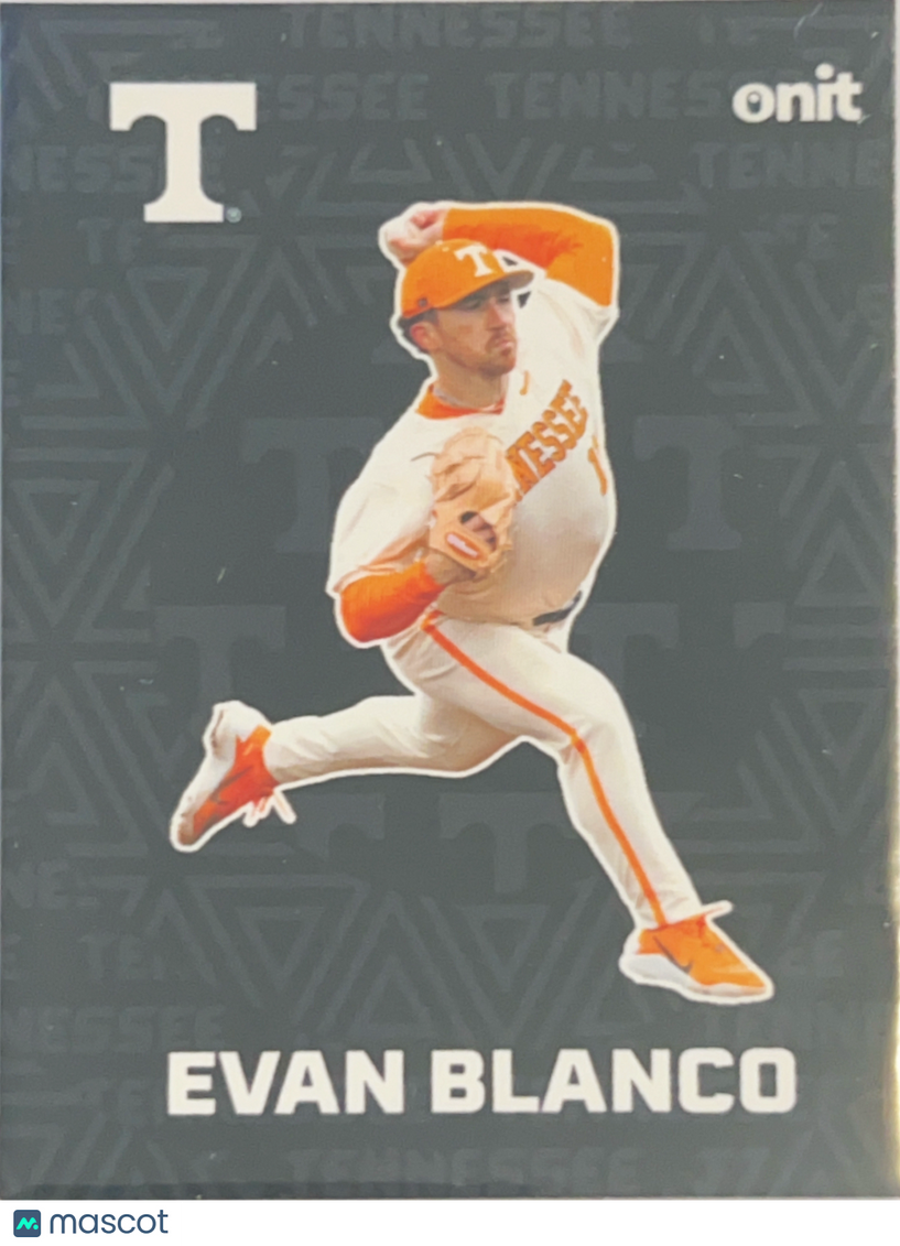 2026 ONIT Tennessee Baseball Evan Blanco #F-10