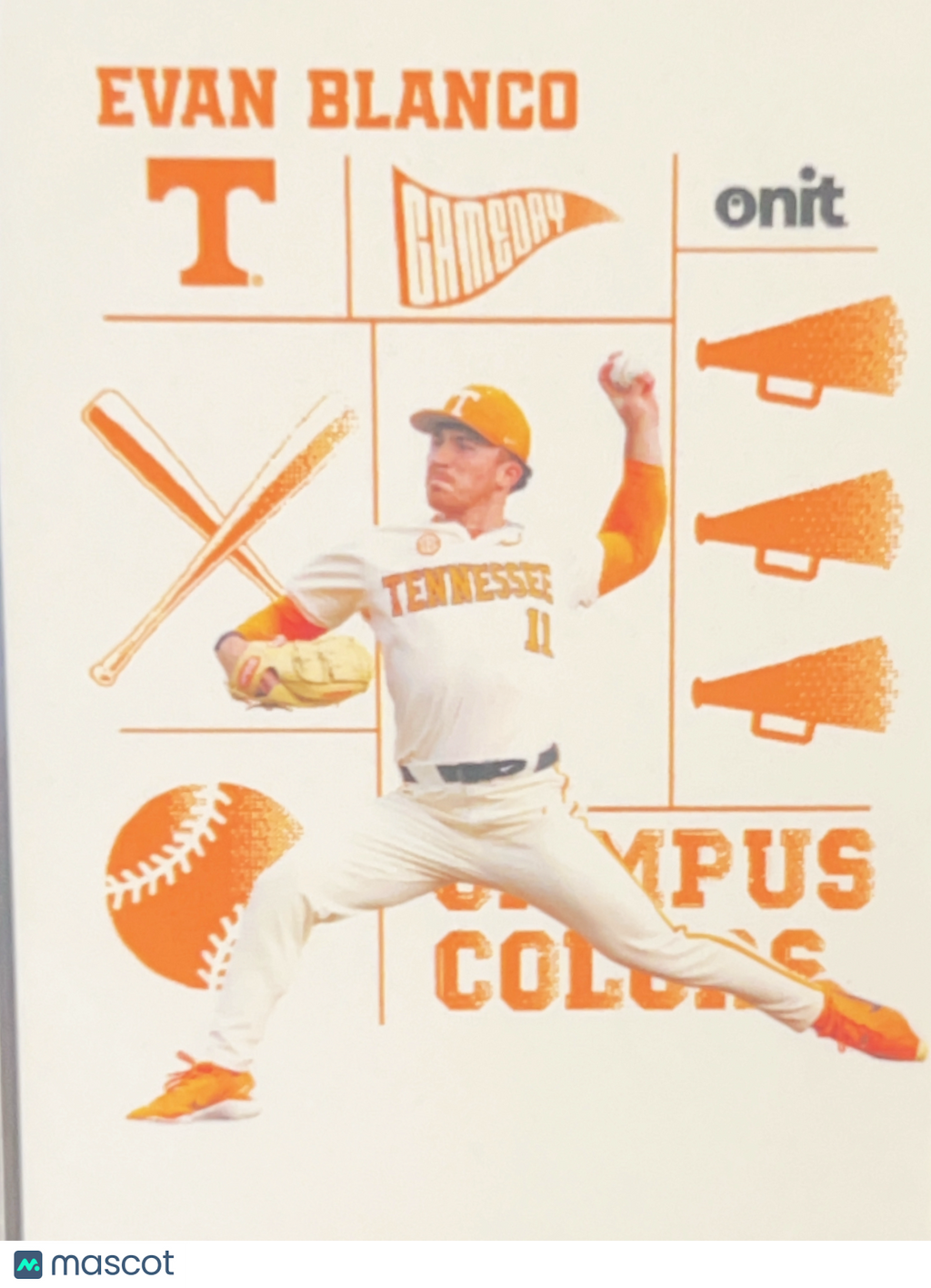 2026 ONIT Gameday Campus Colors Evan Blanco #CC-9