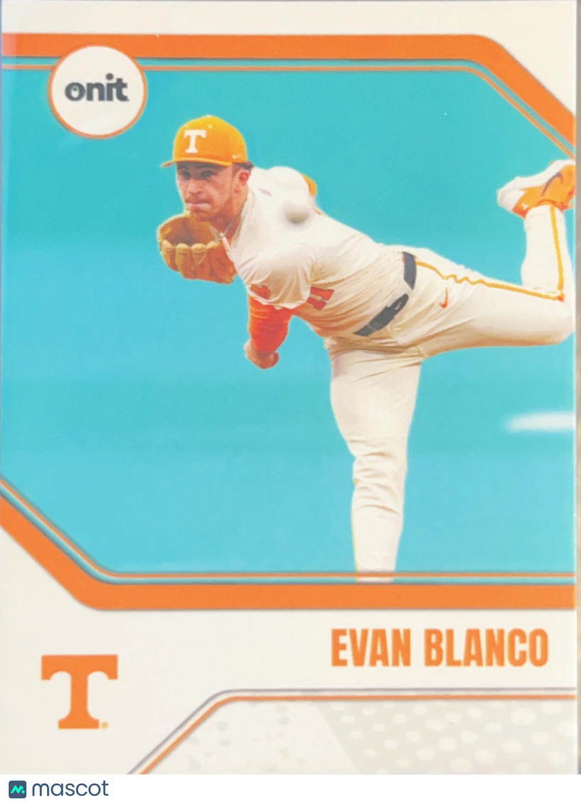 2026 Onit Tennessee Baseball Evan Blanco #B-16