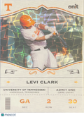 2026 ONIT Tennessee Baseball Levi Clark #GA-4 Holo