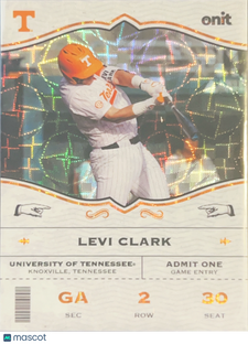 2026 ONIT Tennessee Baseball Levi Clark #GA-4 Holo
