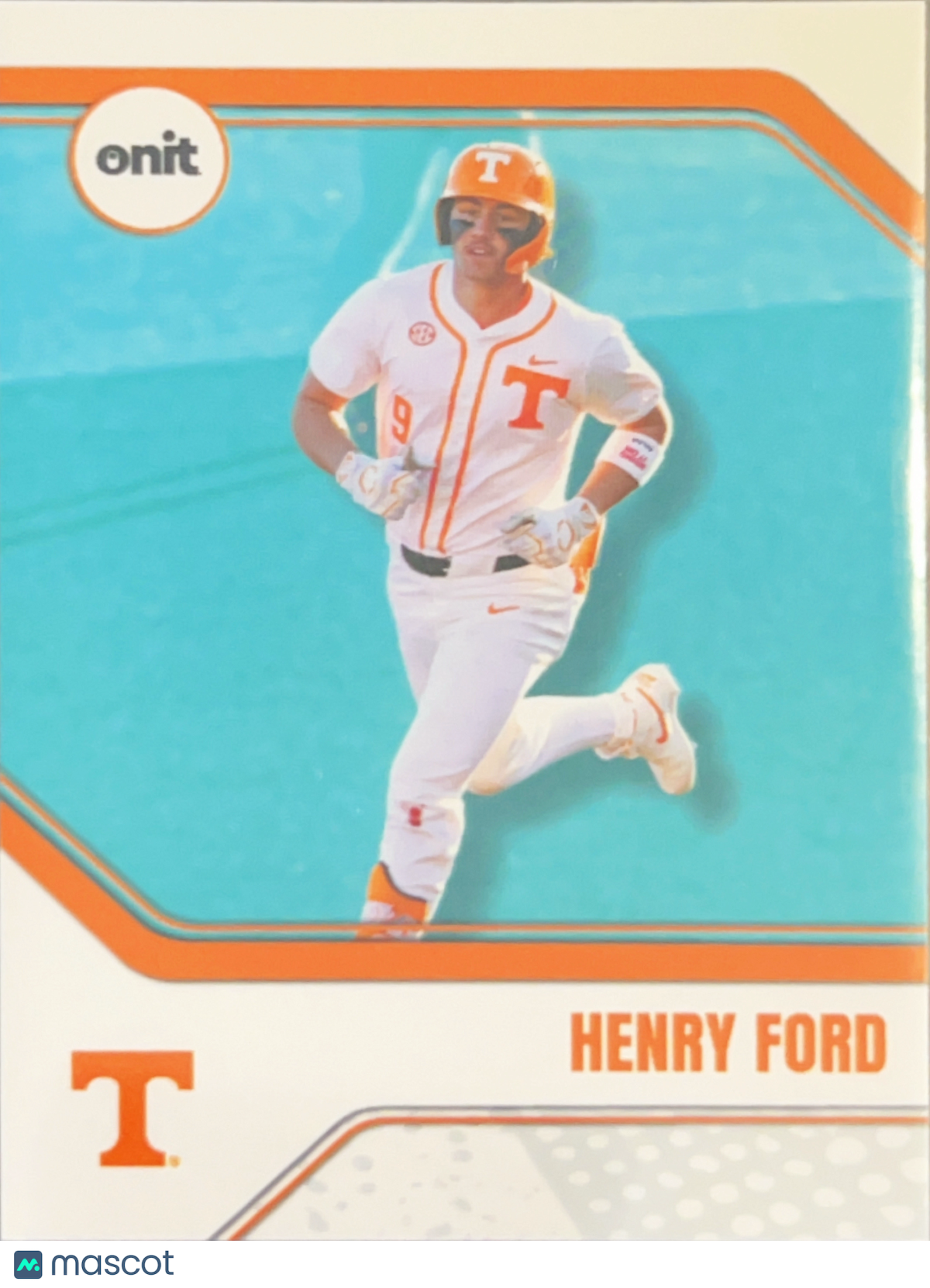 2026 ONIT Tennessee Baseball Henry Ford #B-20