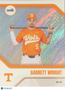 2026 ONIT Tennessee Baseball Garrett Wright #B-19 Orange Sparkle /49