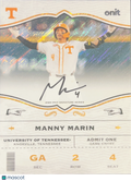 2026 ONIT Signature Series Manny Marin #GA-5S Orange Sparkle /10