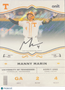 2026 ONIT Signature Series Manny Marin #GA-5S Orange Sparkle /10