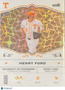 2026 Onit Tennessee Baseball Henry Ford #GA-3 Gold Prizm