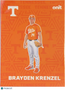 2026 ONIT Tennessee Baseball Brayden Krenzel #F-2