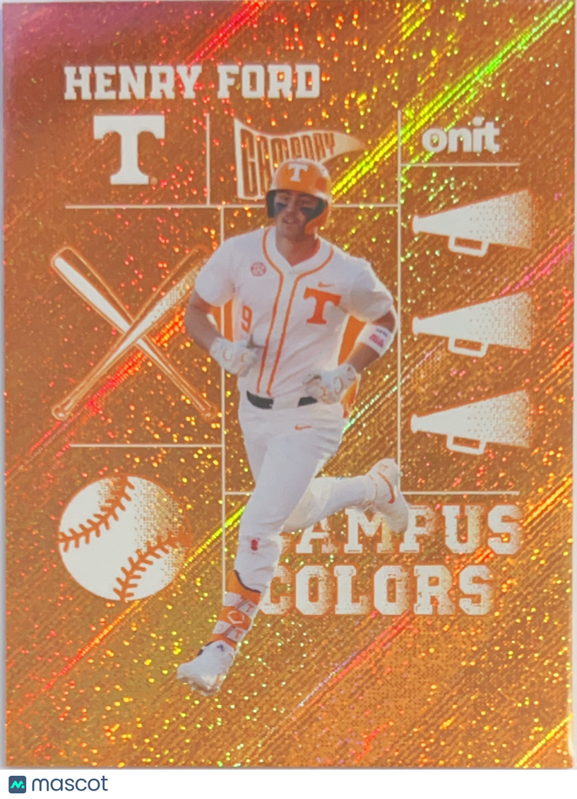 2026 ONIT Campus Colors Henry Ford #CC-4 Orange Sparkle