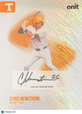 2025 ONIT Signature Series Chris Newstrom #S-3 Silver Prism /15 Auto