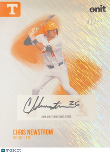 2025 ONIT Signature Series Chris Newstrom #S-3 Silver Prism /15