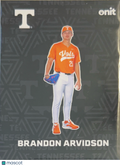 2026 ONIT Tennessee Baseball Brandon Arvidson #F-8