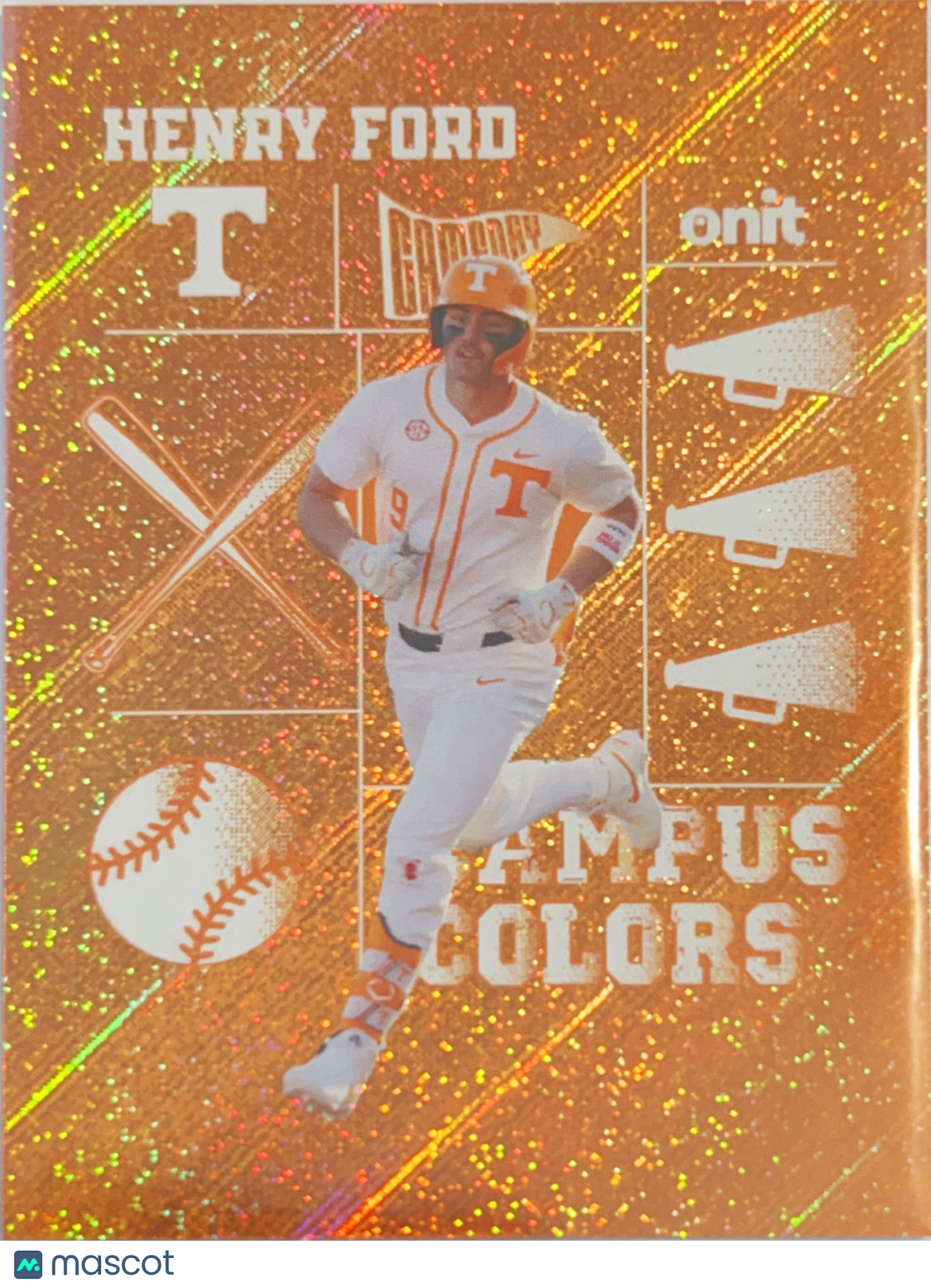 2026 ONIT Campus Colors Henry Ford #CC-4 Orange Glitter