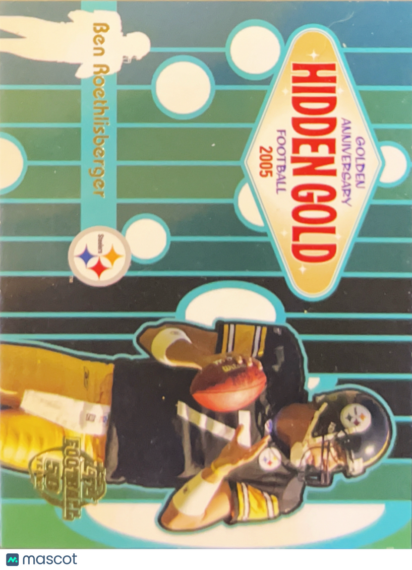 2005 Topps Hidden Gold Ben Roethlisberger #HG6