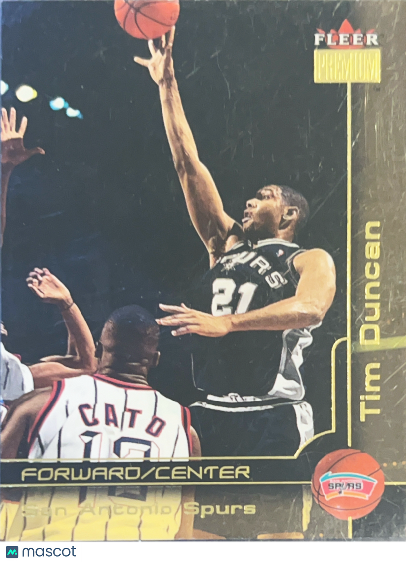 2000 Fleer Premium Tim Duncan #40