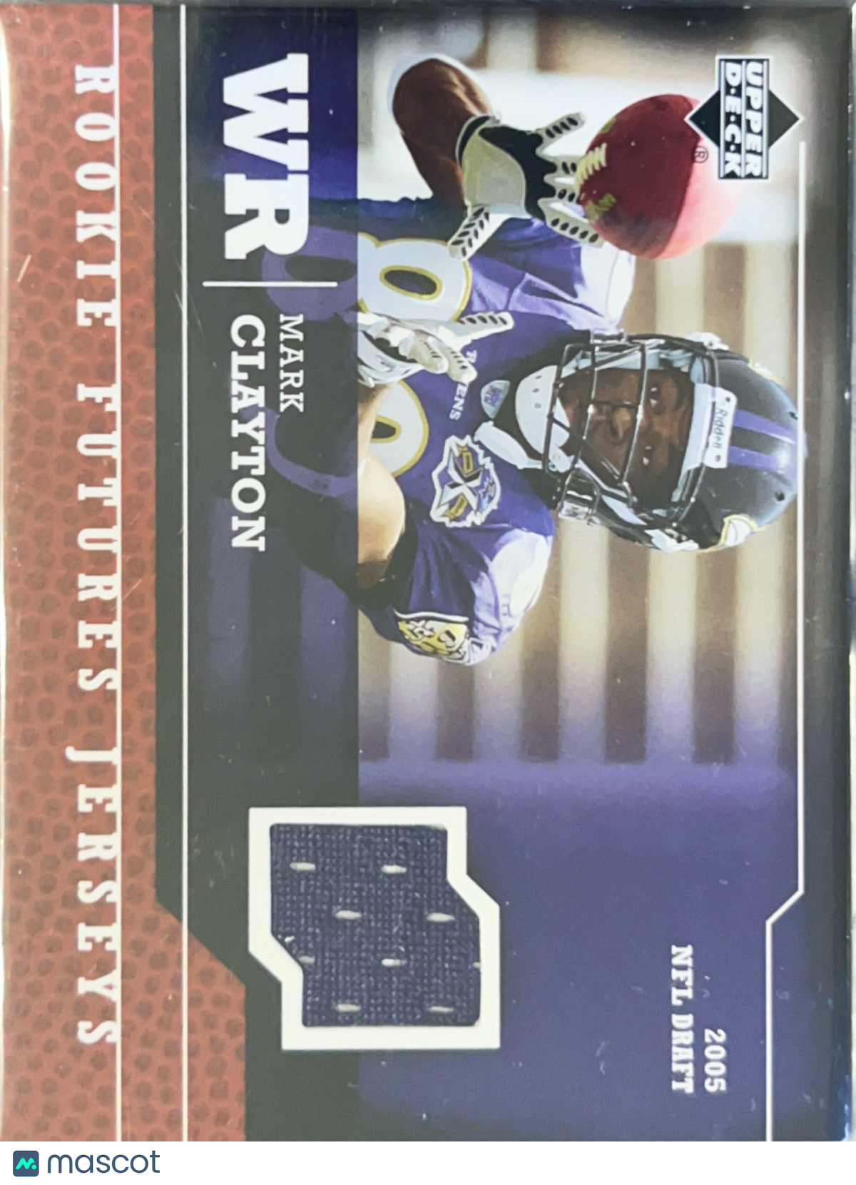2005 Upper Deck Rookie Futures Jerseys Mark Clayton #RF-MC Event-Worn Jersey