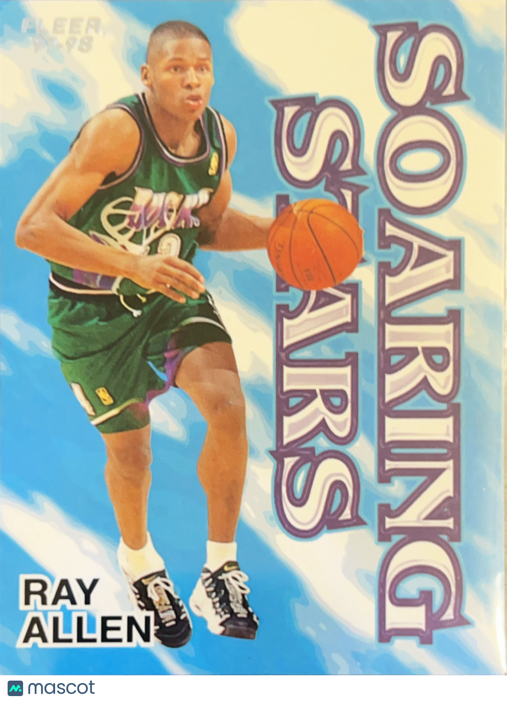1998 Fleer Soaring Stars Ray Allen #2 of 20 SS