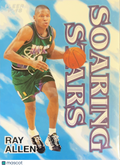1998 Fleer Soaring Stars Ray Allen #2 of 20 SS