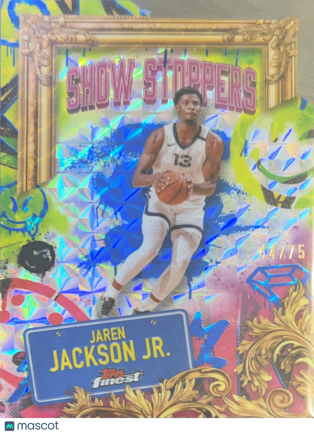 2025 Topps Finest Show Stoppers Jaren Jackson Jr. #S-17