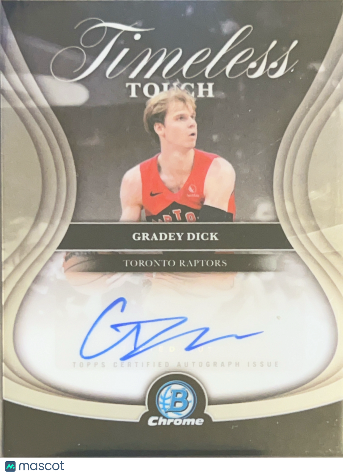 2025 Bowman Chrome Timeless Touch Gradey Dick #TTA-GD Autograph