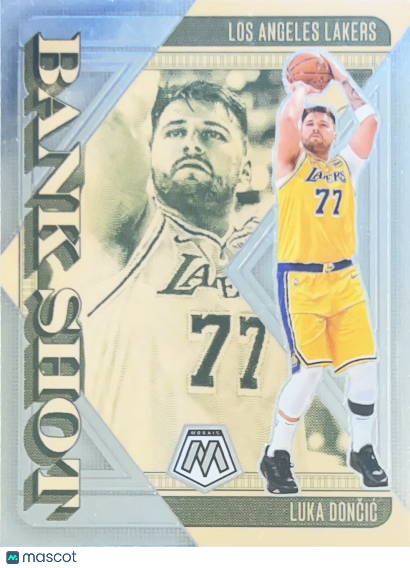 2025 Panini Mosaic Bank Shot Luka Dončić #7
