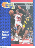 1991 Fleer League Leaders Michael Jordan #220