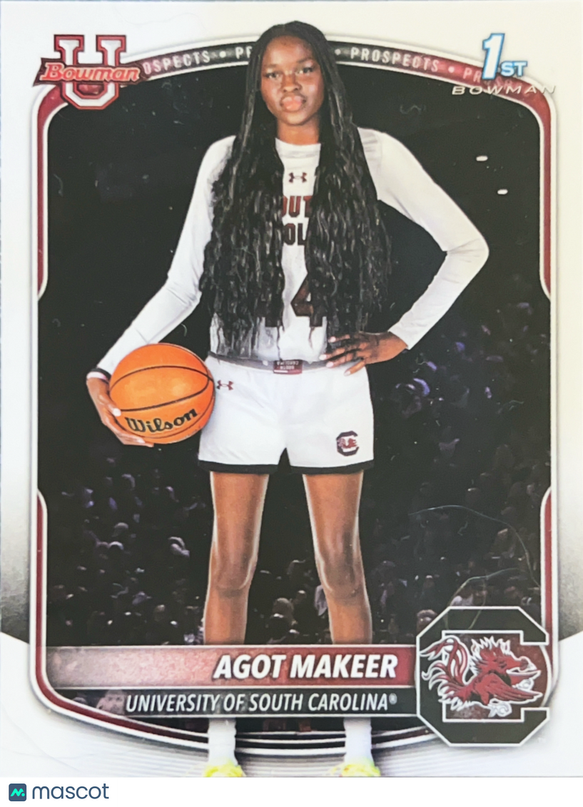 2025 Topps Bowman University Agot Makeer #BPP-34